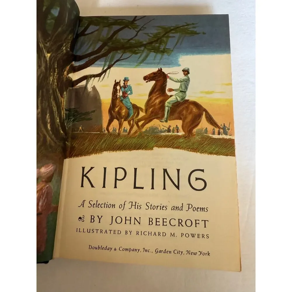 Stories & Poems Vol 2 - Rudyard Kipling - Book Club Edition - 1956 Hardcover